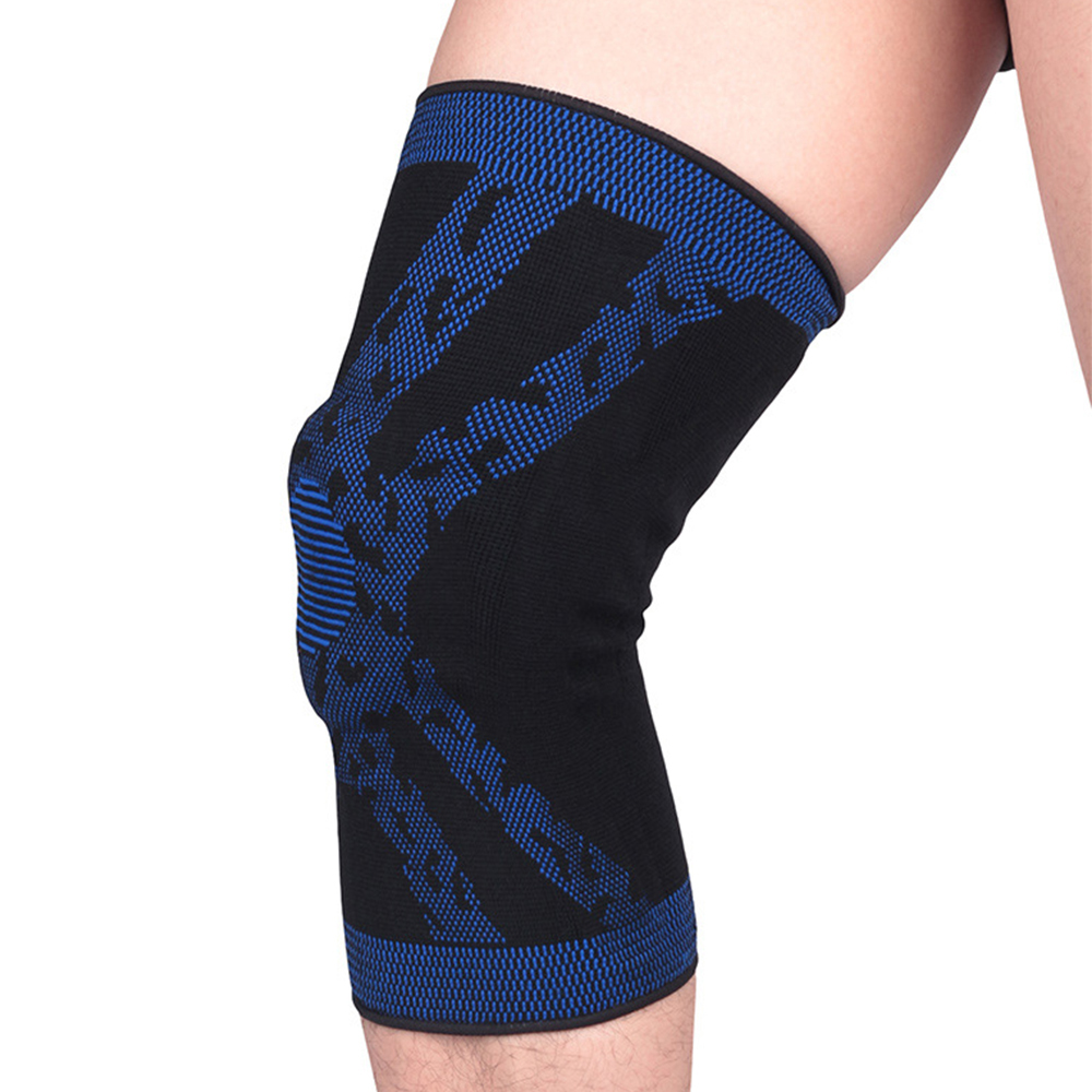 Sports knee pads compression silicone anti-collision protection patella protection outdoor running protective equipment Affordable Factory Pricing