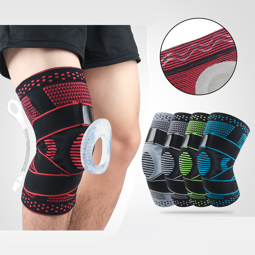 Sports knee pads knitted for warmth and cold protection men's and women's outdoor knee protection patella protection equipment Mass Wholesale Custom Solutions