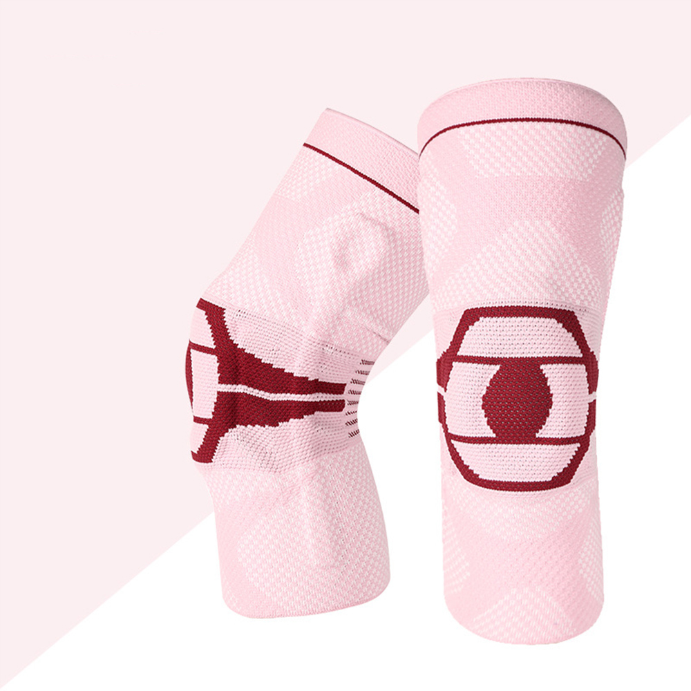 Sports knee pads outdoor silicone anti-collision anti slip spring support protective cover knee pads Global Manufacturing