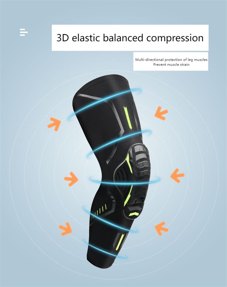 Sports knee protectors honeycomb anti-collision patella warm leg protectors basketball football cycling dance protectors Chinese Wholesale Supplier
