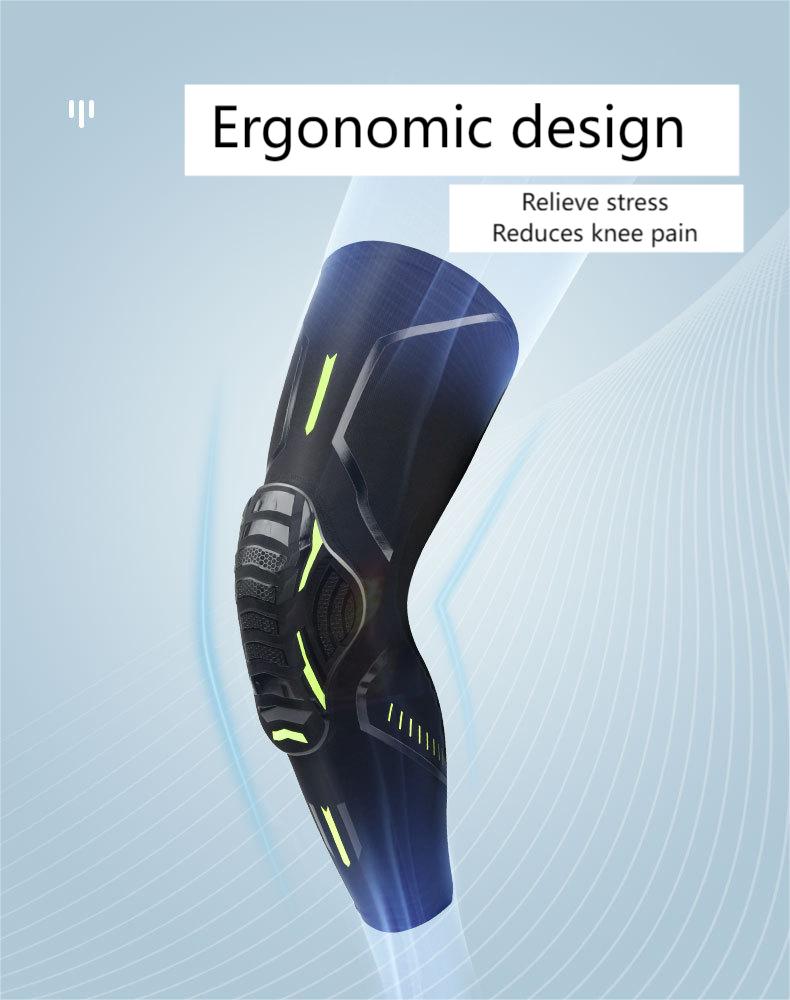 Sports knee protectors honeycomb anti-collision patella warm leg protectors basketball football cycling dance protectors Chinese Wholesale Supplier