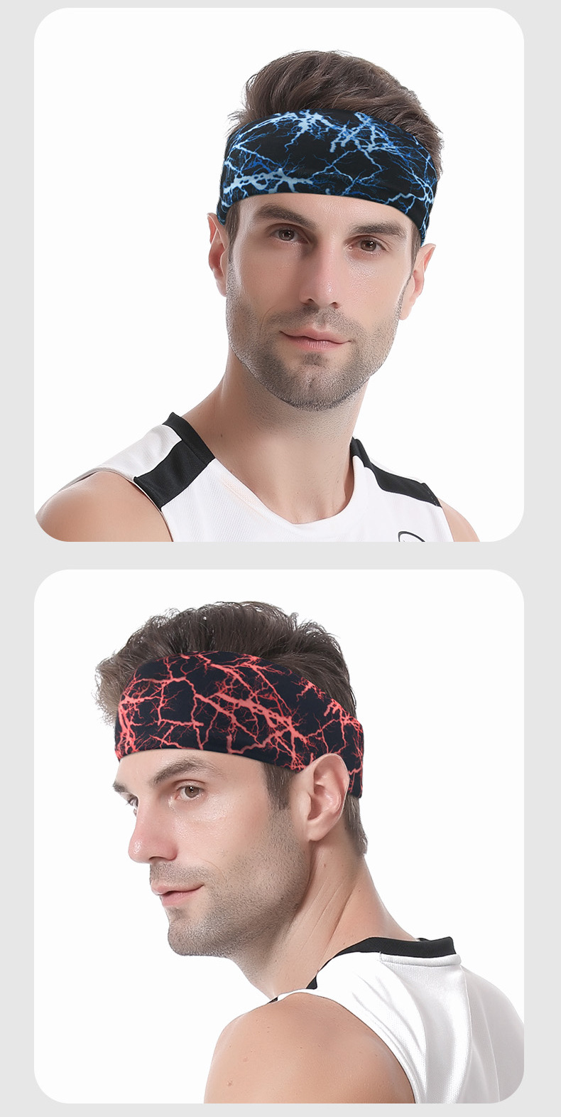 Sports sweatband Breathable running cycling Yoga dance fitness antiperspirant band China Bulk Supplier Customization