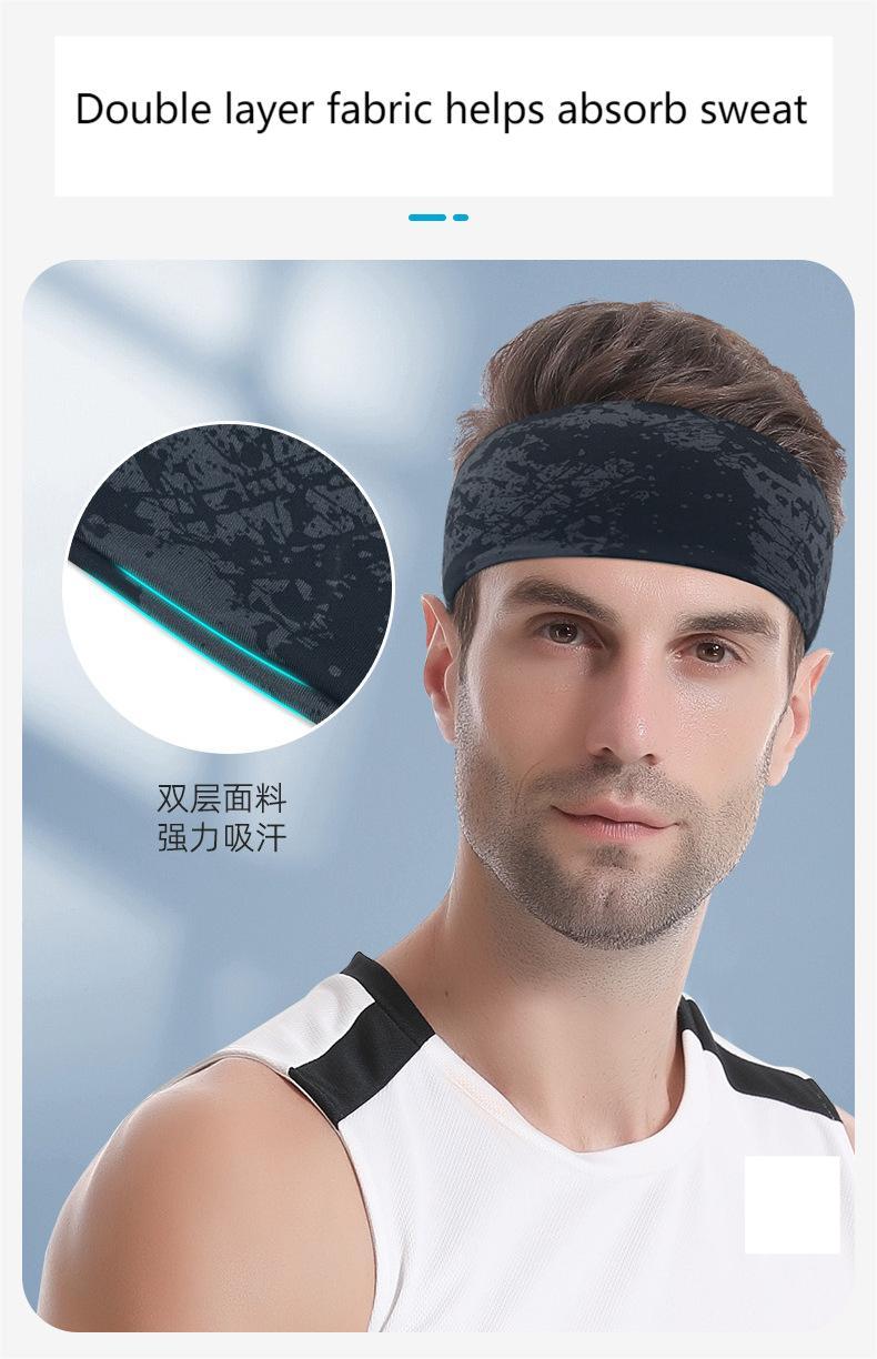 Sports sweatband Breathable running cycling Yoga dance fitness antiperspirant band China Bulk Supplier Customization