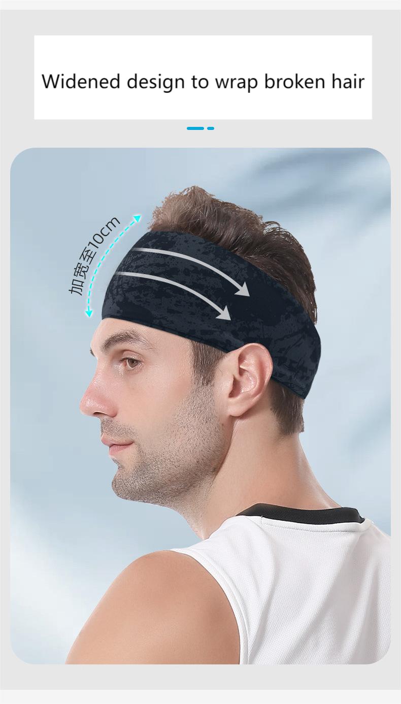Sports sweatband Breathable running cycling Yoga dance fitness antiperspirant band China Bulk Supplier Customization