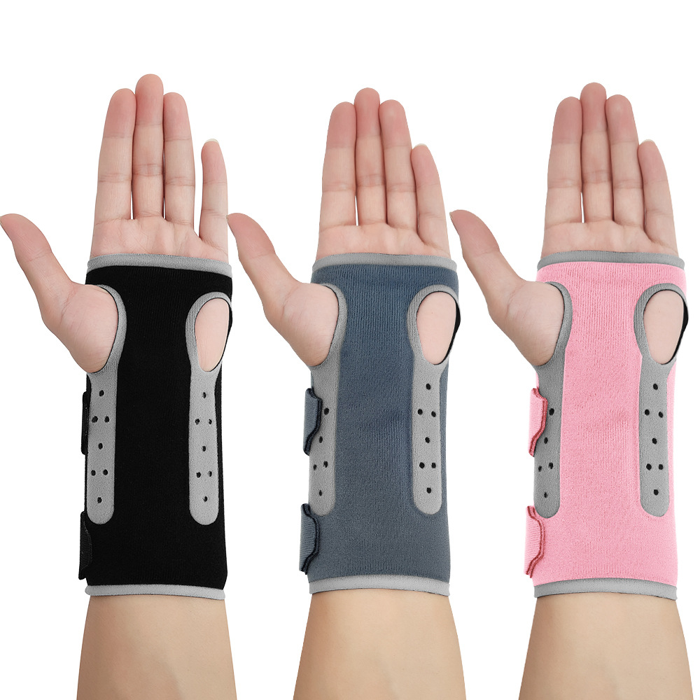 Sports wrist protection wrist fatigue protection breathable sponge compression wrist protection brace with steel plate Factory Wholesale Custom Solutions