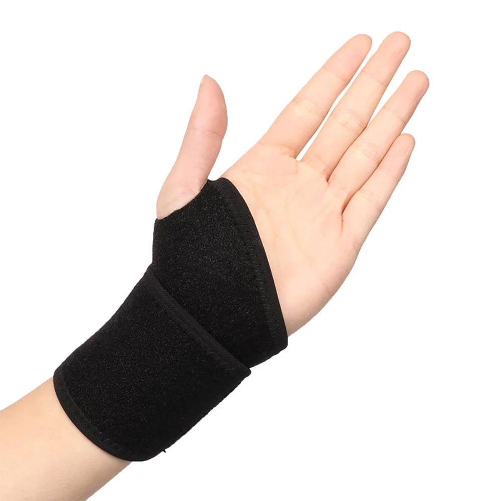 Steel plate supporting Wrist Guard Band Brace Support Carpal adjustable Strain Gym Sports Pain Relief Wrap Manufacturing Services Export