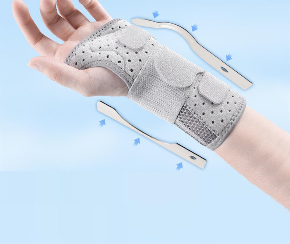 Steel plate wrist guard wrist sprain tendon sheath fixation brace High-Volume Manufacturing Trade