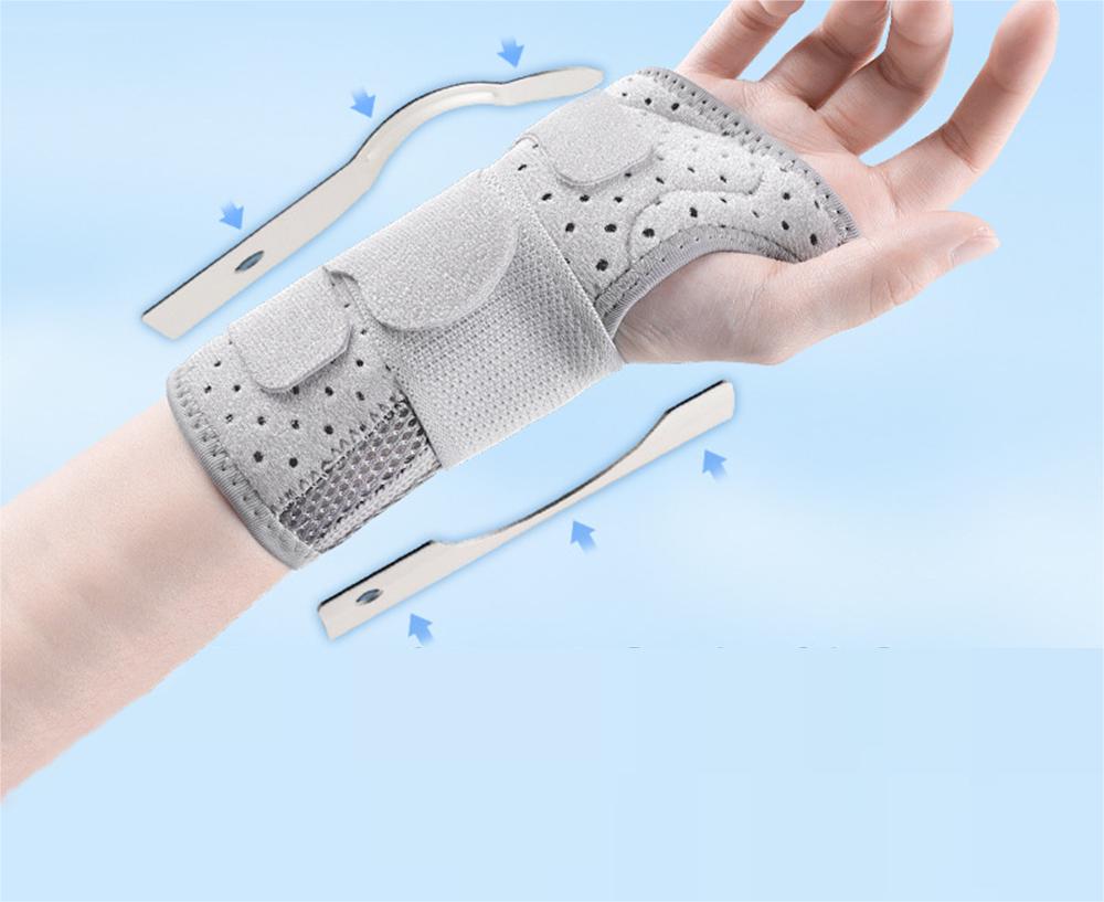Steel plate wrist guard wrist sprain tendon sheath fixation brace High-Volume Manufacturing Trade