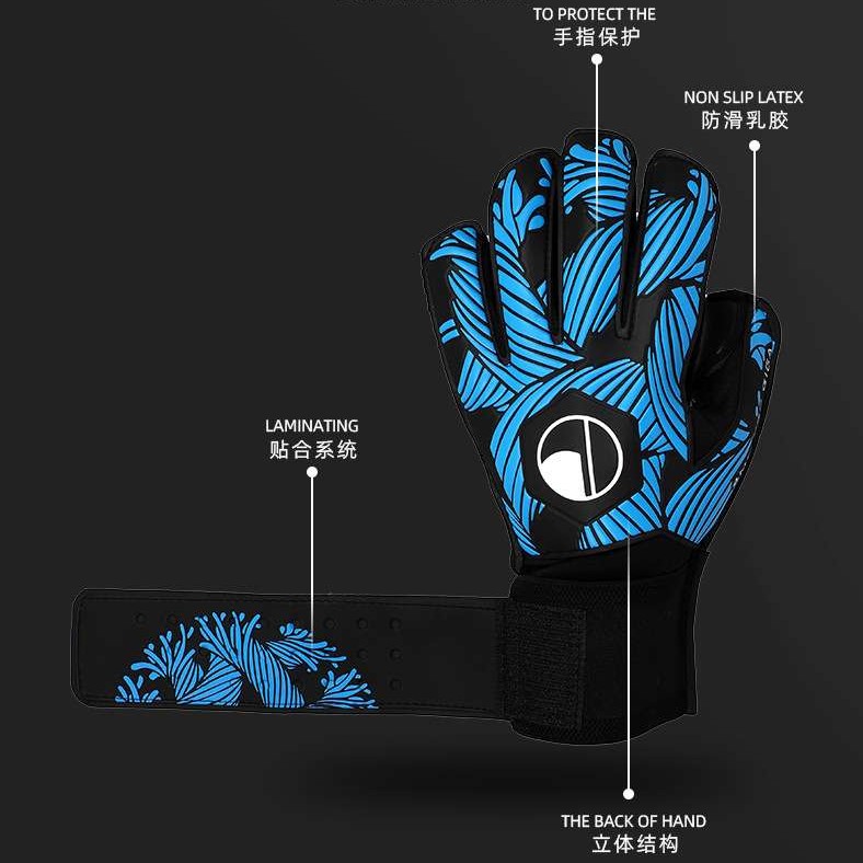 Super March New Arrival  Goalkeeper glov e are all used to protect the football goalkeeper's glov e s with thick latex Industrial Wholesale Custom Solutions