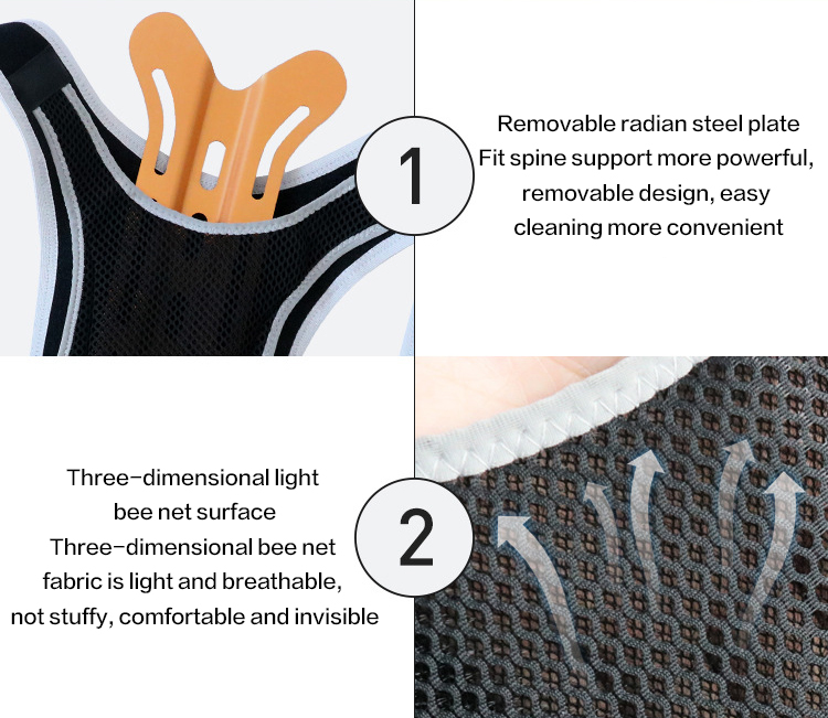 Super Posture Corrector steel plate Back Posture Brace Support Adjustable Back support Rapid Production Solutions Processing