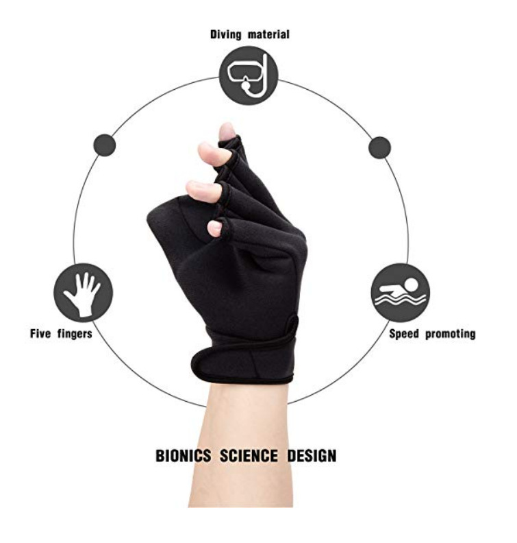 Surf swimming diving snorkeling gloves and anti-scrape puncture-proof armguard fingerless gloves China Factory Supply