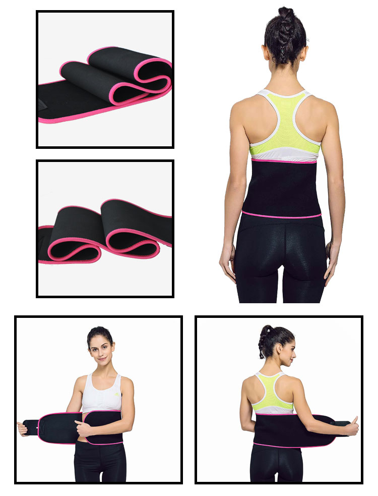Sweat Belt Fajas Reductoras Waist Trainer Body Shaper Women Slim Belly Girdles Waist Cincher Corset Workout Neoprene Belt China Exporter Custom Solutions