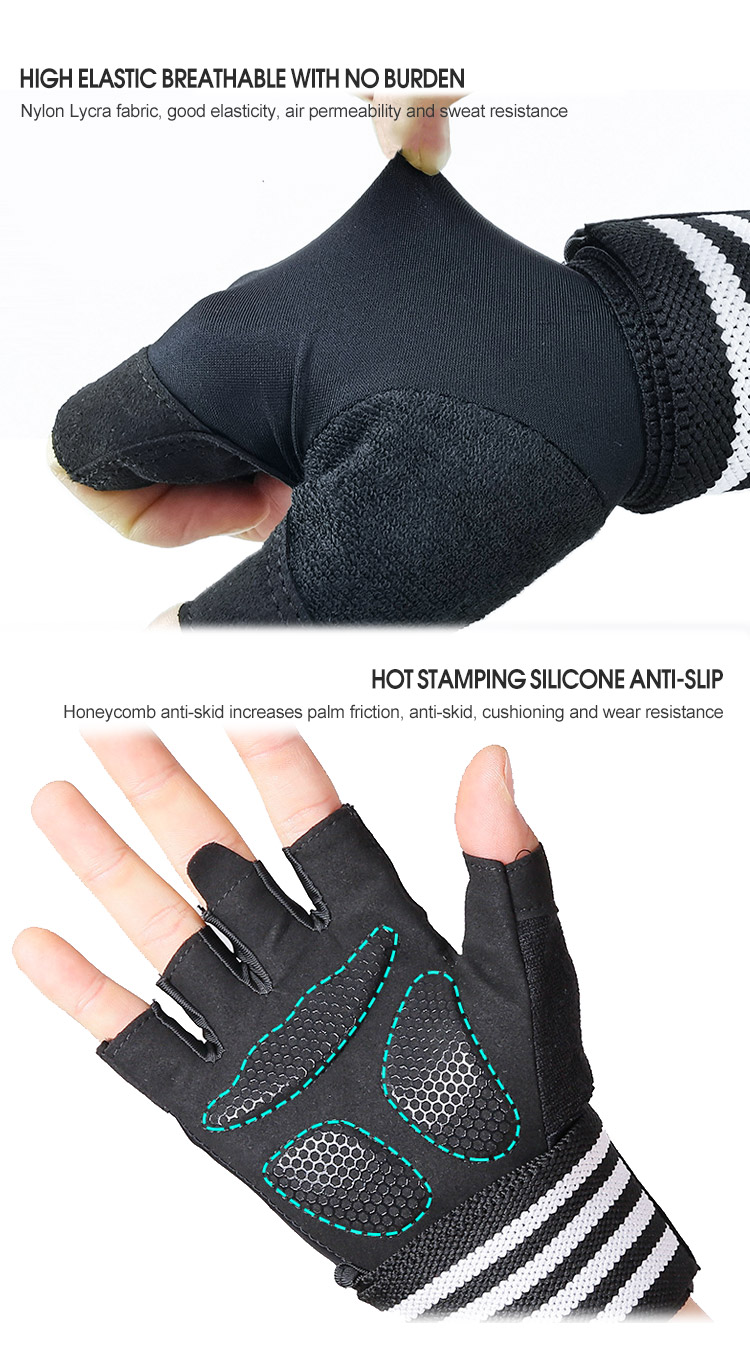 Sweatproof Sports Gloves That Gym Comfortable Breathable Weight Lifting Gloves Trade Factory Direct