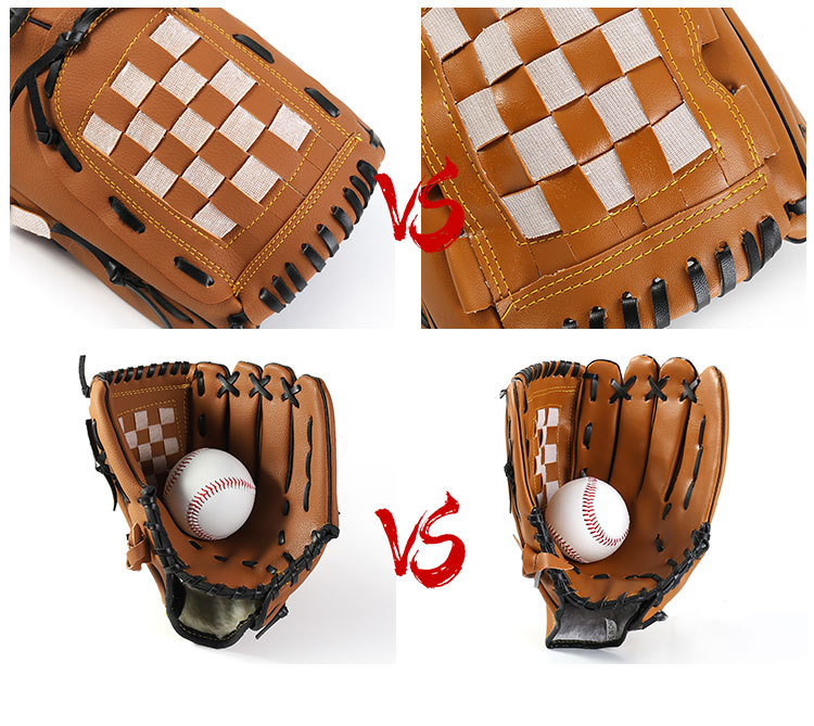 Thickened infield pitcher baseball glove softball glove Children junior Adult full size Quality Manufacturing