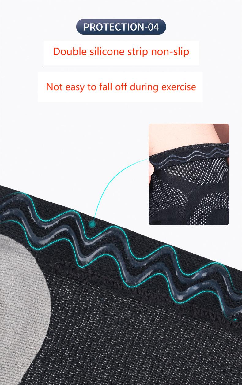 Thin breathable sports knee brace compression anti-collision outdoor basketball football mountaineering fitness brace Global Wholesale Market Operations