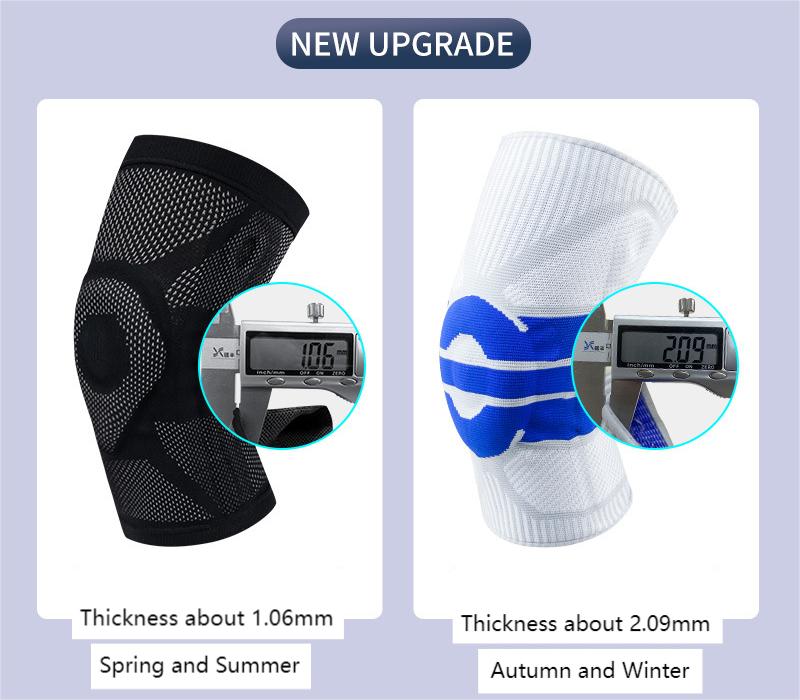 Thin breathable sports knee brace compression anti-collision outdoor basketball football mountaineering fitness brace Global Wholesale Market Operations