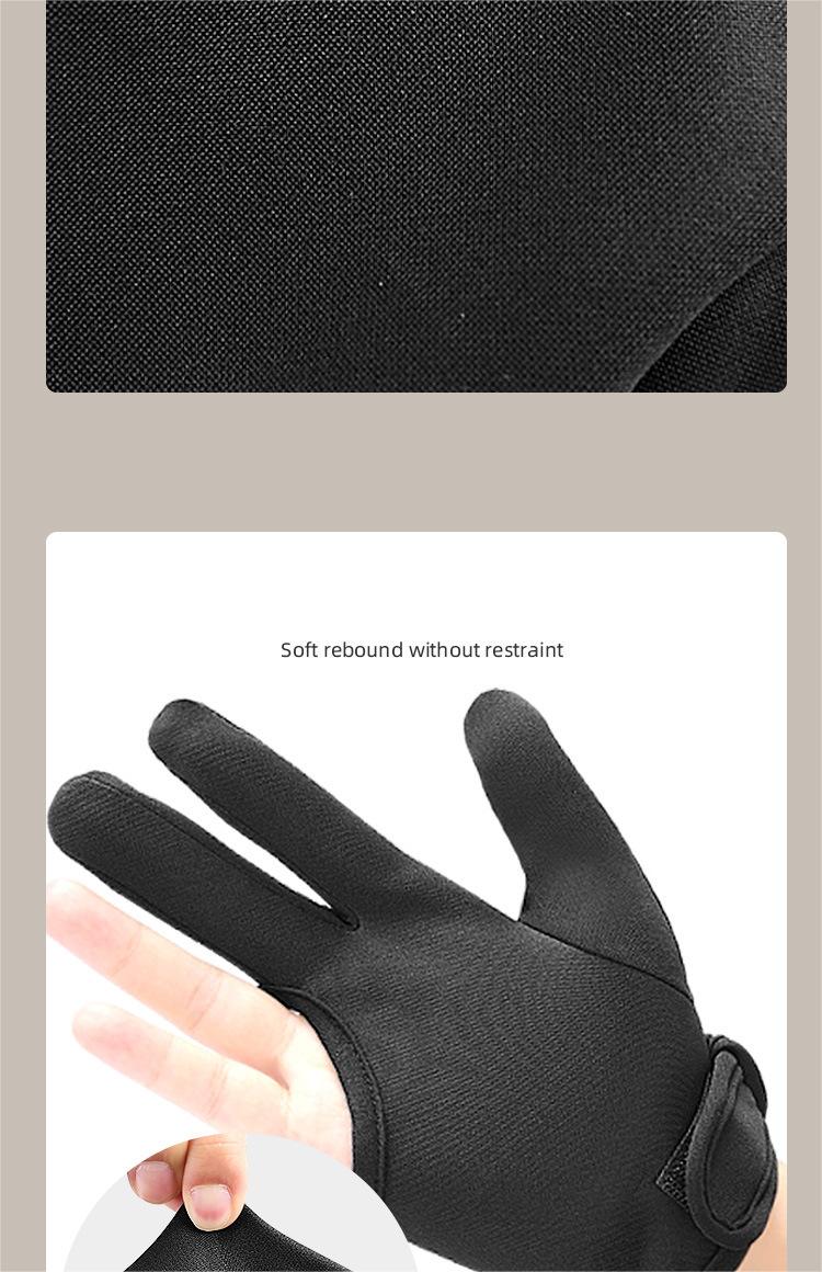 Three-finger binding hair gloves Salon perm cleats Curling iron Insulation gloves B2B Manufacturing