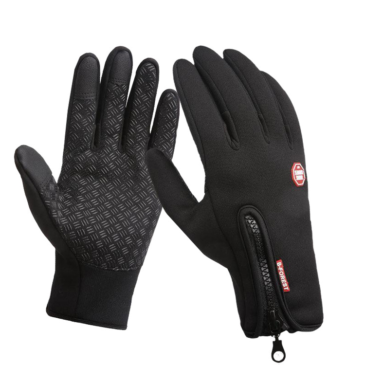 Touch screen cycling gloves for men windproof warm fishing hiking gloves touch and splash proof outdoor gloves Private Label Manufacturing