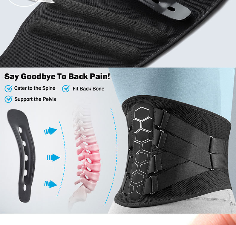 Waist Protection Exercise Running Belt Adult back pain relief waist Support Belt Orthopedist recommend waist protection belt Low-Cost Manufacturing