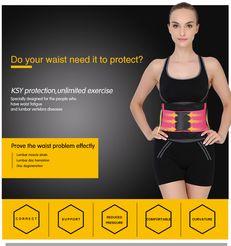 Waist Trainer Cincher Trimmer Sweat Belt Women Men Shapewear Gym Body Shaper China Factory Direct Production