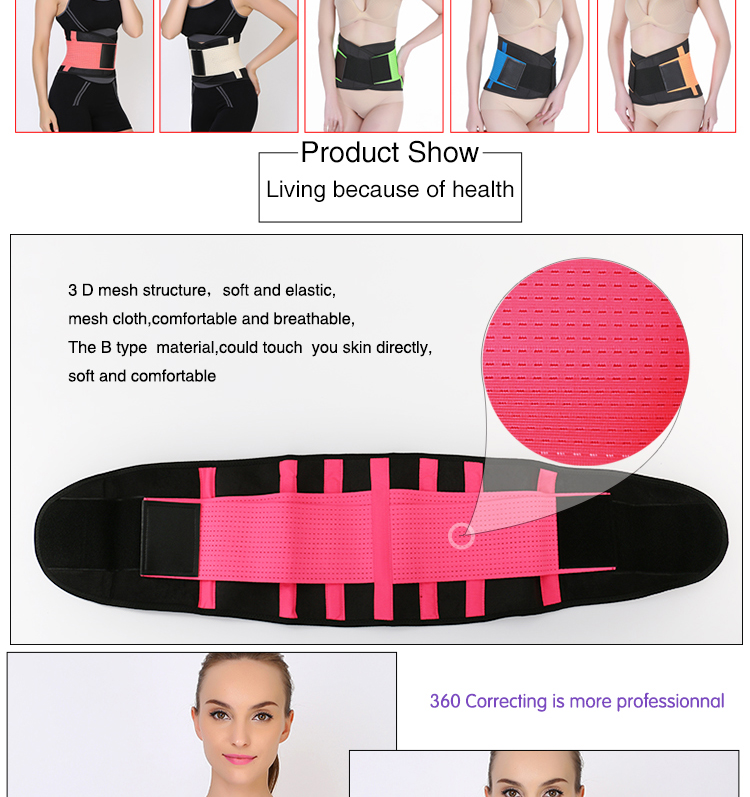 Waist Trainer Cincher Trimmer Sweat Belt Women Men Shapewear Gym Body Shaper China Factory Direct Production