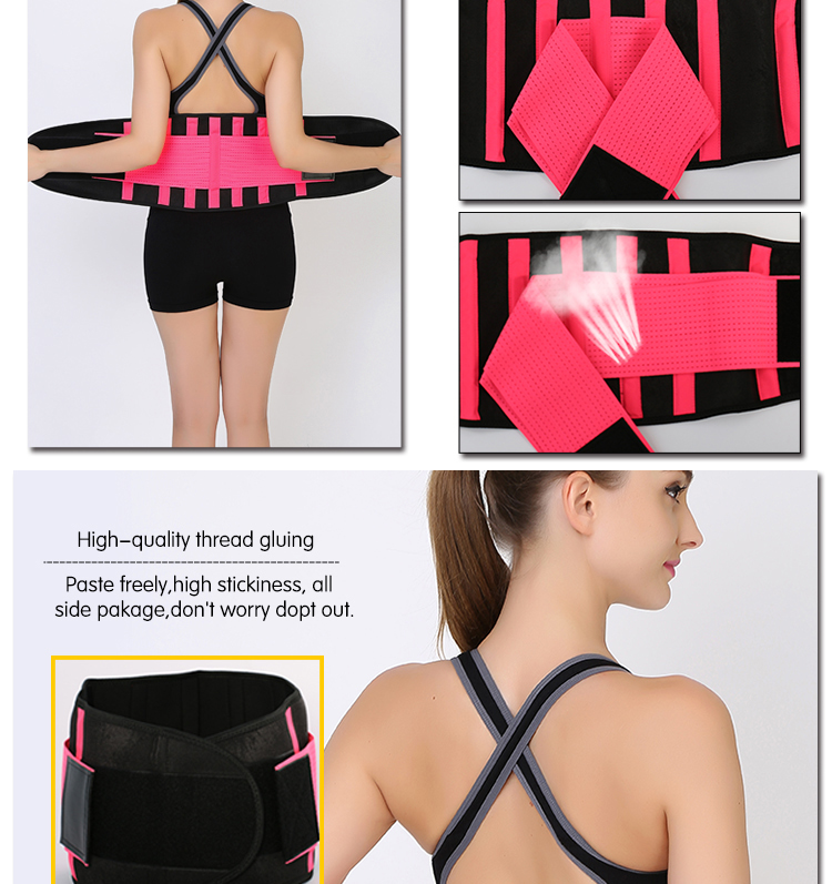 Waist Trainer Cincher Trimmer Sweat Belt Women Men Shapewear Gym Body Shaper China Factory Direct Production
