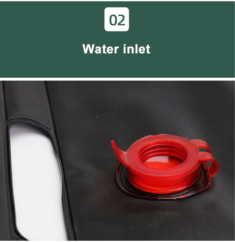 Water Bag Outdoor Camping Shower Belt Picnic Water Storage Bag Portable Travel Hiking Folding Shower Bag Factory Pricing