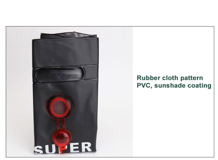 Water Bag Outdoor Camping Shower Belt Picnic Water Storage Bag Portable Travel Hiking Folding Shower Bag Factory Pricing