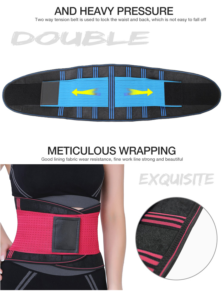 Weight Loss Tummy Wrap Band Custom Women Back Support Belt Sauna Sweat Slimming Waist Trimmer Belt Waist Trainer For Gym Direct Factory Wholesale