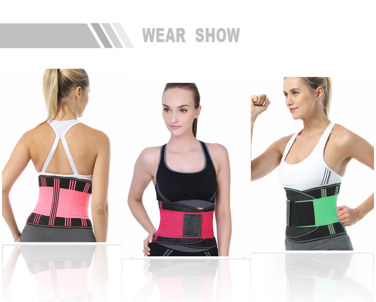 Weight Loss Tummy Wrap Band Custom Women Back Support Belt Sauna Sweat Slimming Waist Trimmer Belt Waist Trainer For Gym Direct Factory Wholesale
