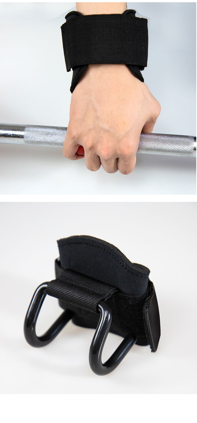 Weightlifting Bar Hook Heavy Duty Wrist Strap Training Pull Up Hand Grip Strap Wholesale B2B Pricing Outlet