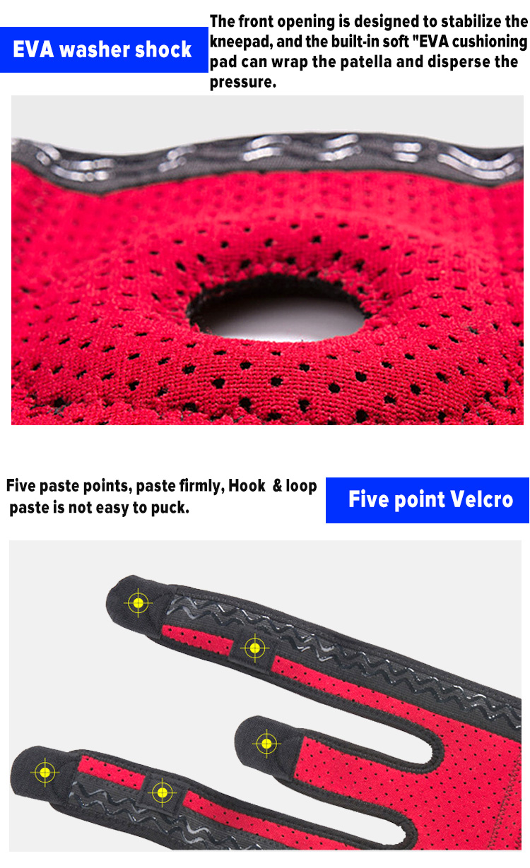 Wholesale Adjustable Sports And Fitness Knee Protection With Eva Gasket For Men And Women China Industrial Supplier Services