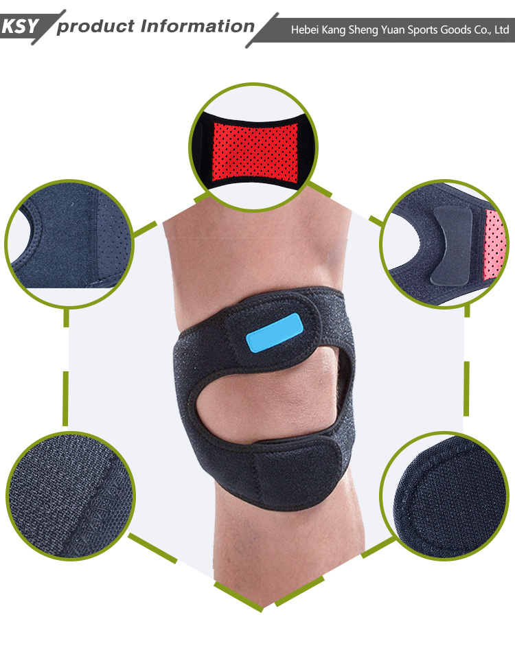 Wholesale Compression Sport Gym Running Patella Band Knee Support Guard Sport Safety Patellar Belt Tendon Knee Strap Industrial Wholesale Pricing Wholesale