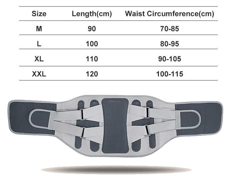 Wholesale High Quality Medical Orthopedic Waist Trainer Adjustable Back Support Belt Pain Relief Lower Back Lumbar Support Belt Direct Factory Wholesale