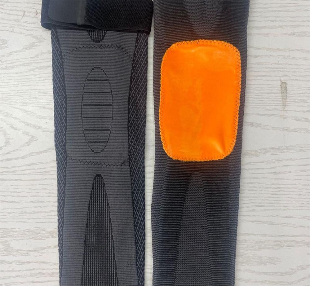 Wholesale Knitted Elastic Nylon Knee Pads Knee Support Sleeve Compression Sports Knee Brace With Belt China Industrial Supplier Chain