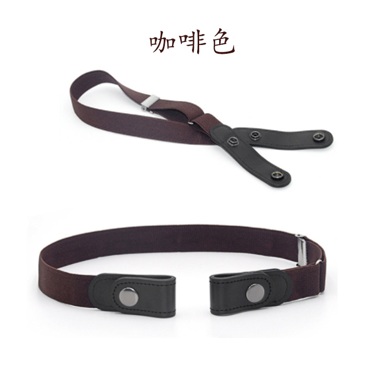 Wholesale Soft Trousers Elastic Belt Ladies Jeans Pants Waist Belt Stretch No Buckle Belt for men and women Customized Manufacturing Solutions