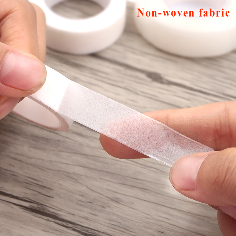 Wholesale breathable easy to tear Medical Tape/White Silk Paper Under Patches Eyelash Extension Supply Eyelash Extension Tape Large-Scale Factory