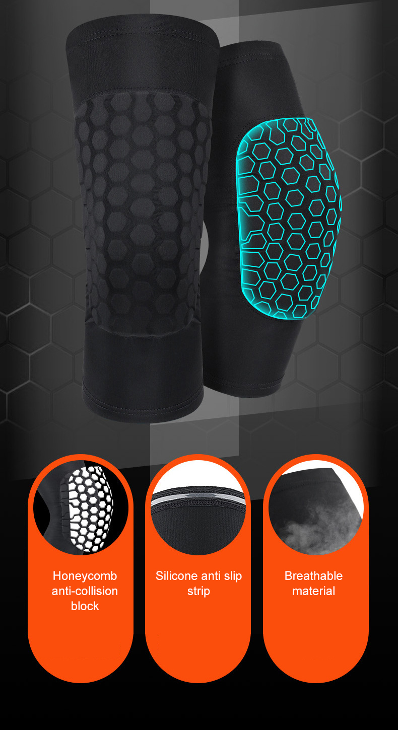 Wholesale sports knee protection honeycomb anti-collision patella men's and women's outdoor sports protective equipment Factory-Owned Wholesale Bulk Orders