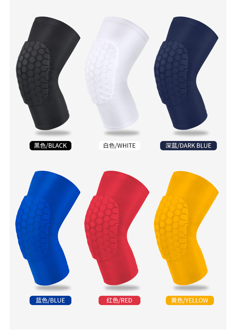 Wholesale sports knee protection honeycomb anti-collision patella men's and women's outdoor sports protective equipment Factory-Owned Wholesale Bulk Orders