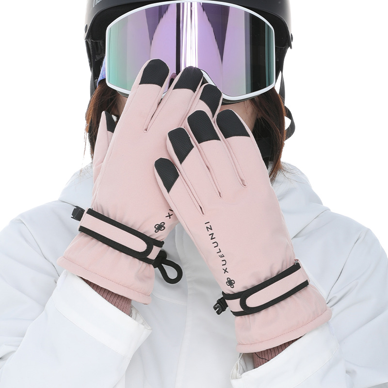 Winter Skiing Gloves men's and women's cycling Waterproof Warm Touch Screen Gloves ODM Manufacturing Direct