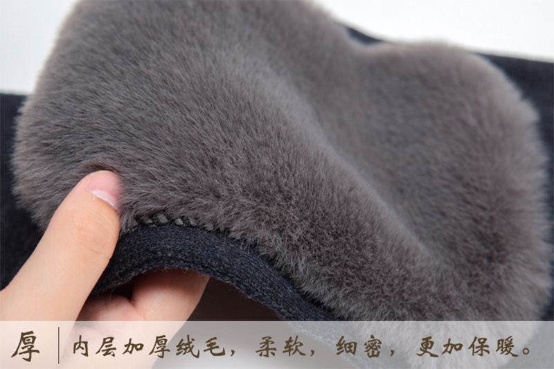 Winter cashmere knee pads with wool thickening men and women old cold leg joint knee cold knit warm knee pads Rapid Production Solutions Trade