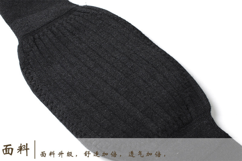Winter cashmere knee pads with wool thickening men and women old cold leg joint knee cold knit warm knee pads Rapid Production Solutions Trade