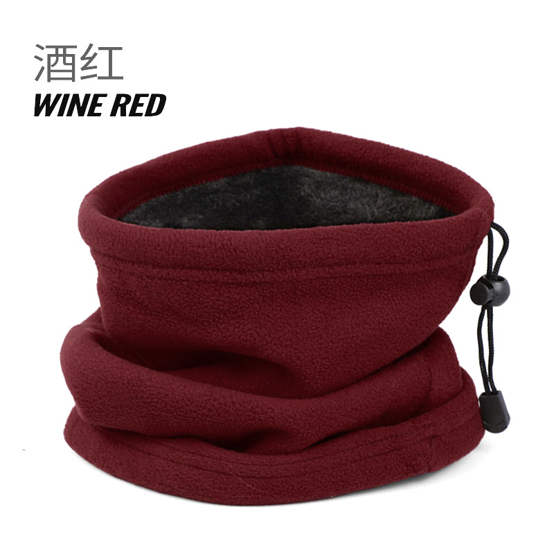 Winter warm with fleece biker outdoor riding mask thick fleece cord grab fleece biker High-Quality Wholesale