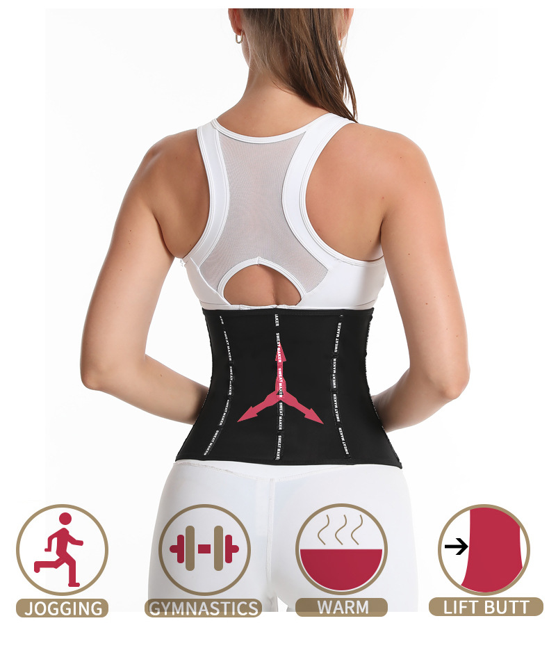 Women Shapewear Sauna Sweat Slimming Belt Weight Lose Belly Flat Sheath Fat Burner Waist Trainer Tummy Control Waist Shaper China Manufacturing Hub