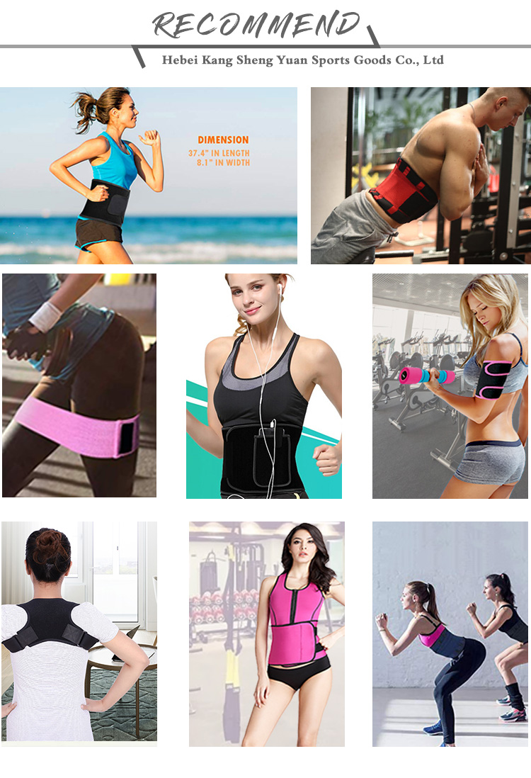 Women Slimming Belt Fitness Corset Waist Support Adjustable Sweat Waist Trimmer Trainer Body Shape  Belt Wholesale Factory Bulk Orders