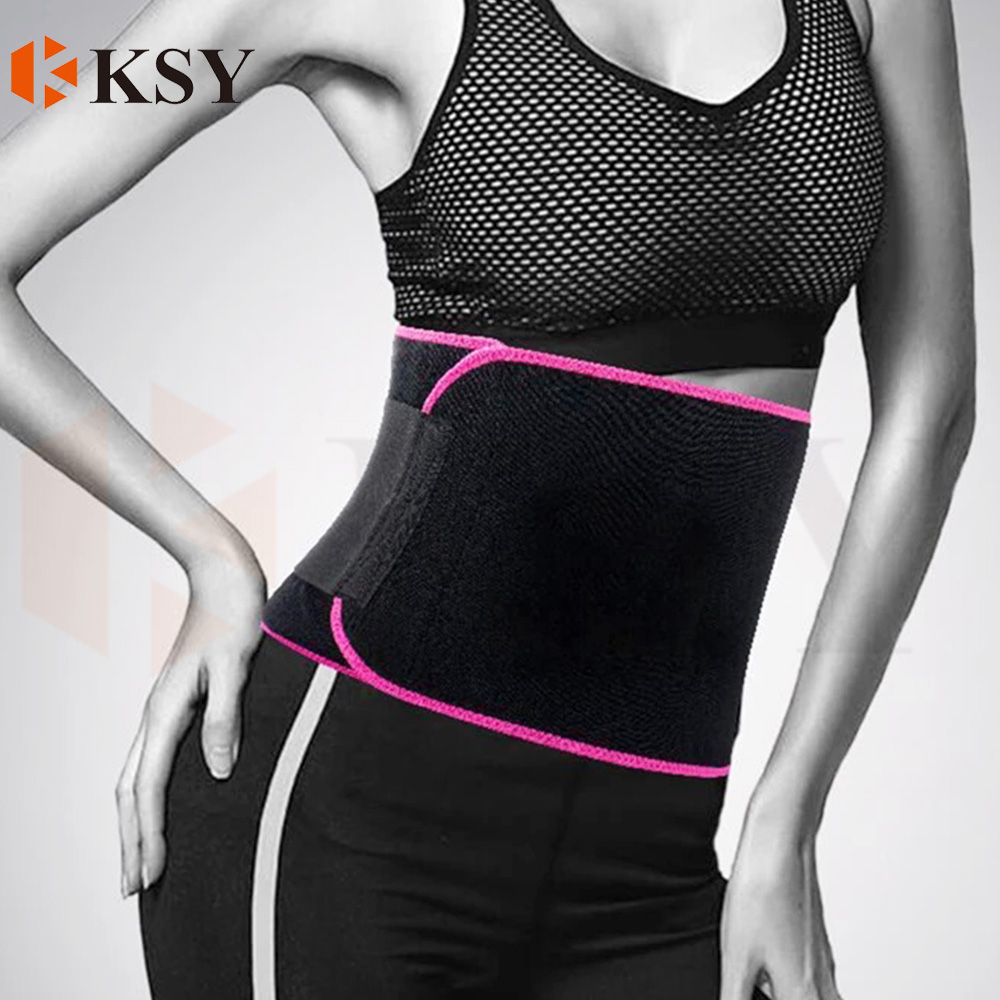 Working Lumbar Belt Thermal Slim Waist Trainer Waist Trimmer Lower Waist Support Brace Lower Back support Direct Trade Wholesale