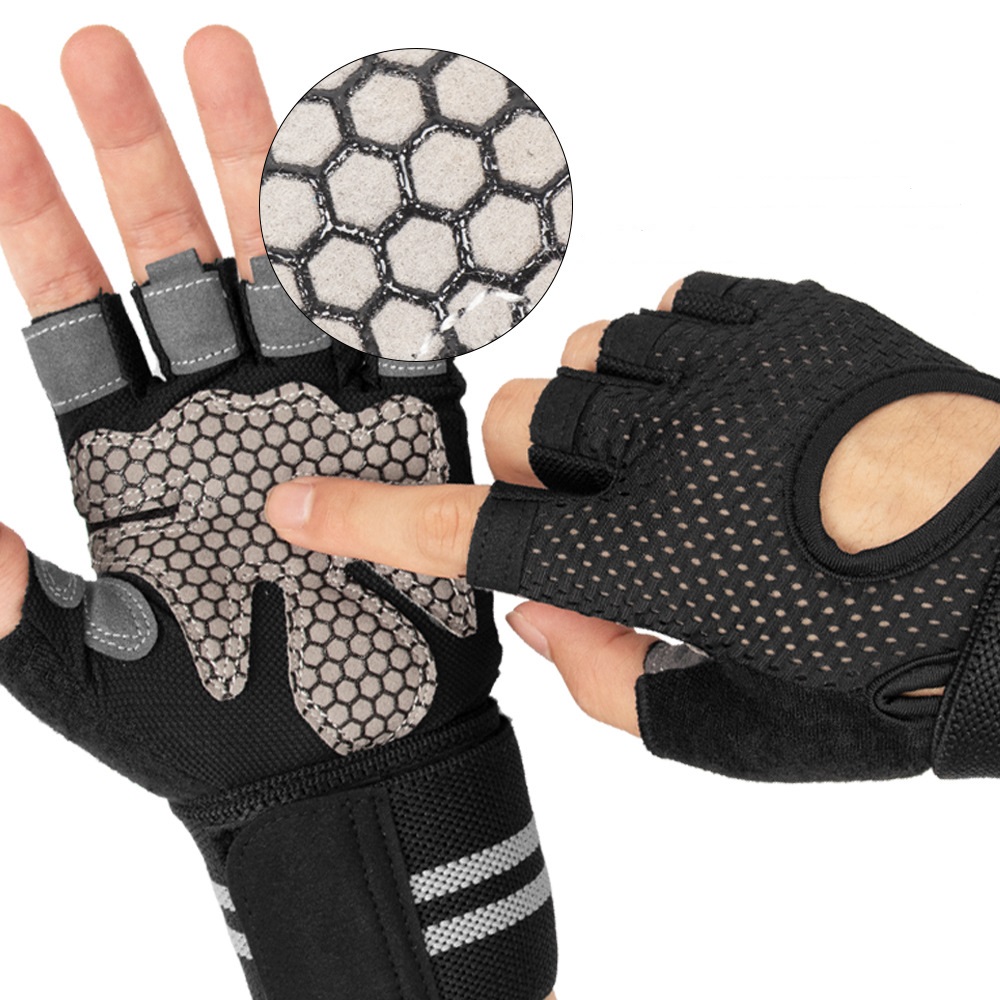 Workout Gloves Fitness Training Gloves for men women Sports Gym Training Gloves Non-slip Wrist Protector Production Facility Export