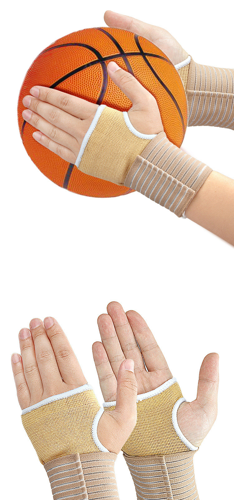 Wrap pressure hand brace Fitness Tennis adjustable strap wrist brace Bulk Manufacturing