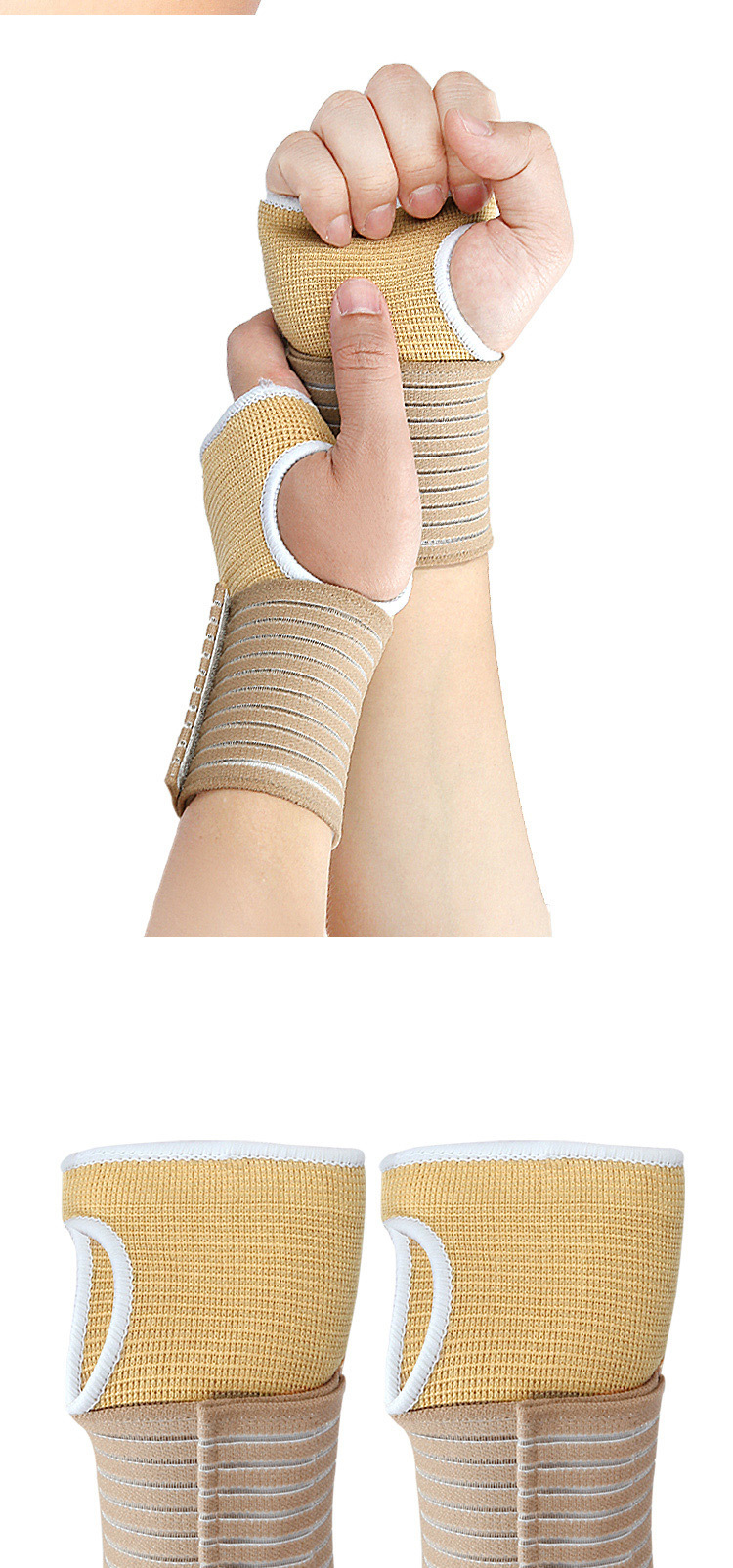 Wrap pressure hand brace Fitness Tennis adjustable strap wrist brace Bulk Manufacturing