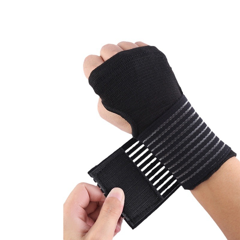 Wrist Band Protective Gloves Adjustable Protector Hand Protector Elastic Fitness Sports Bandage for Cycling Discount Factory